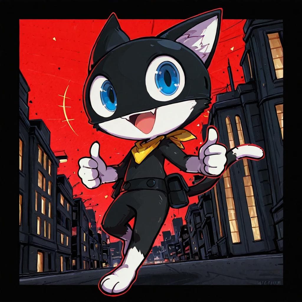 Morgana - Persona 5 (Illustrious + Pony)