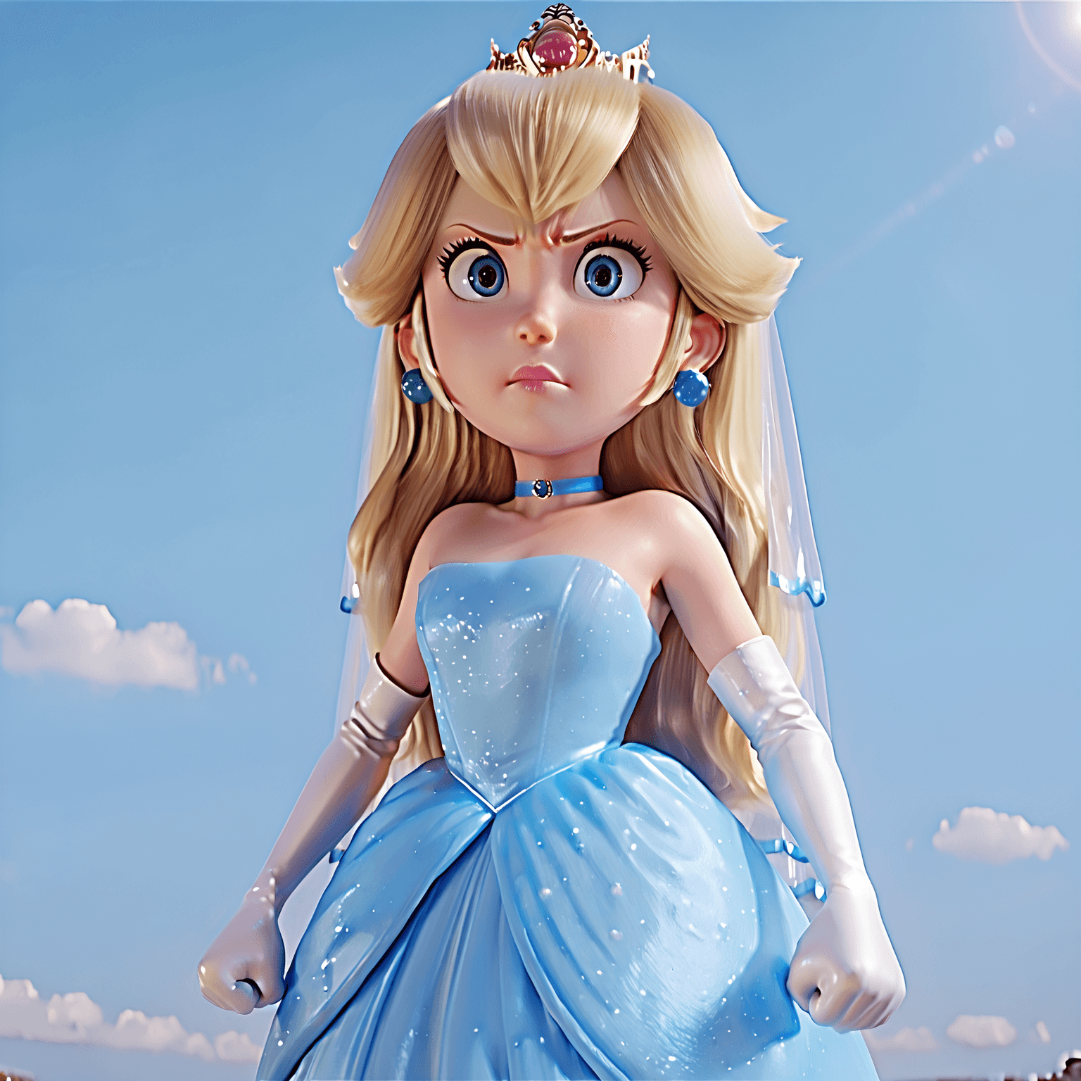Princess Peach "The Mario Bros Movie" [Pony/Illustrious]