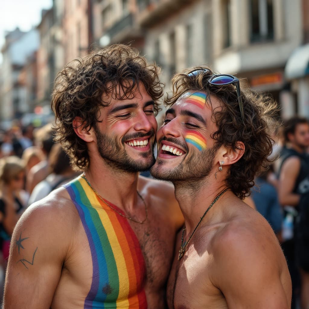 AI generated: Faire gays 