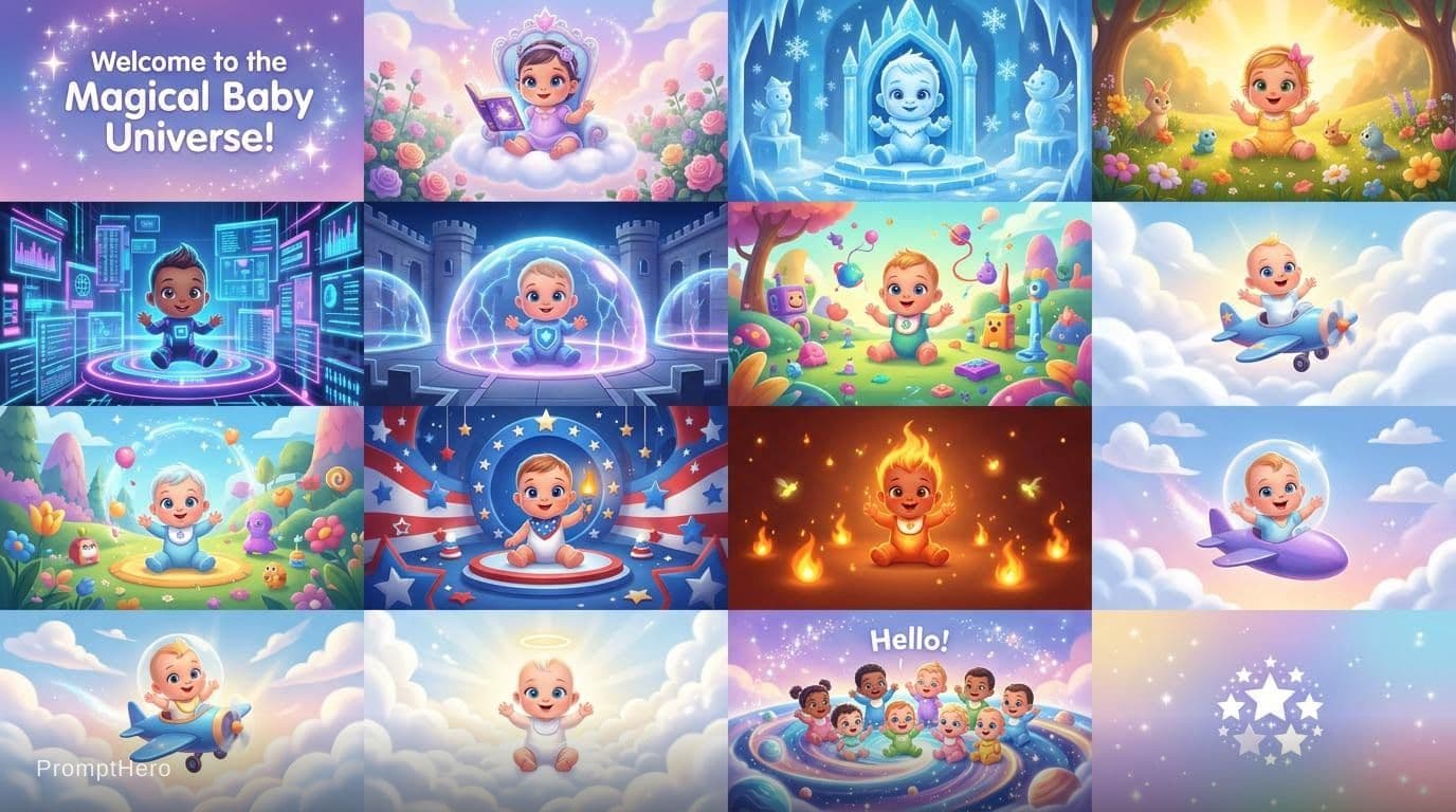 AI generated: 
No tasks yet
Lite
I've created the video for Baby Luna! In this magical clip, she shares her whimsi...
