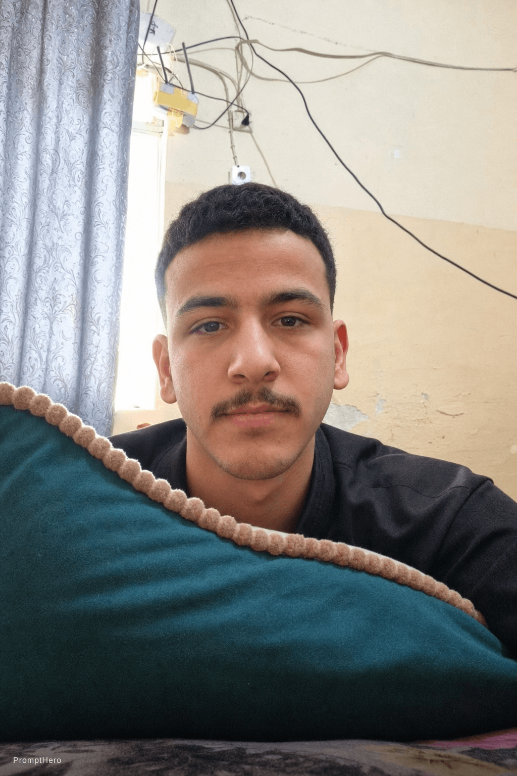 AI generated: اجعل انا بدل الذي في الصوره فقط استبدل الاوجه 
