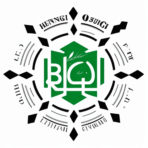AI generated: Logo for a holding company called Benjelloun Group