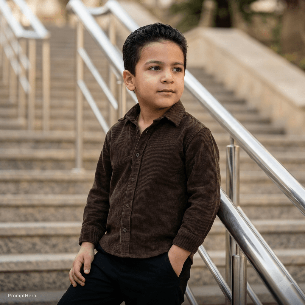 AI generated: as a 5 year old child