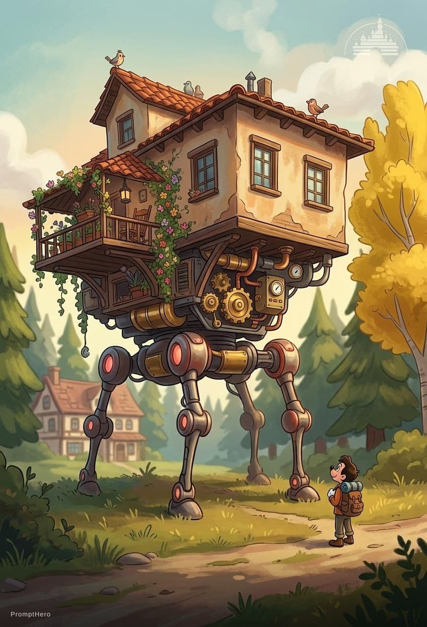 AI generated: disney