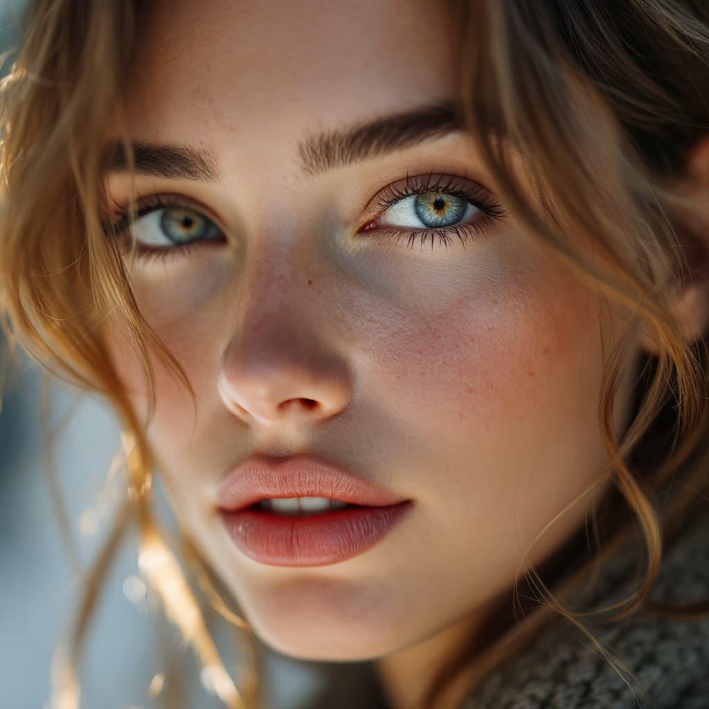 AI generated: 
A close-up color portrait of a very pretty 38 year old woman of Swedish descent, the woman's face v...