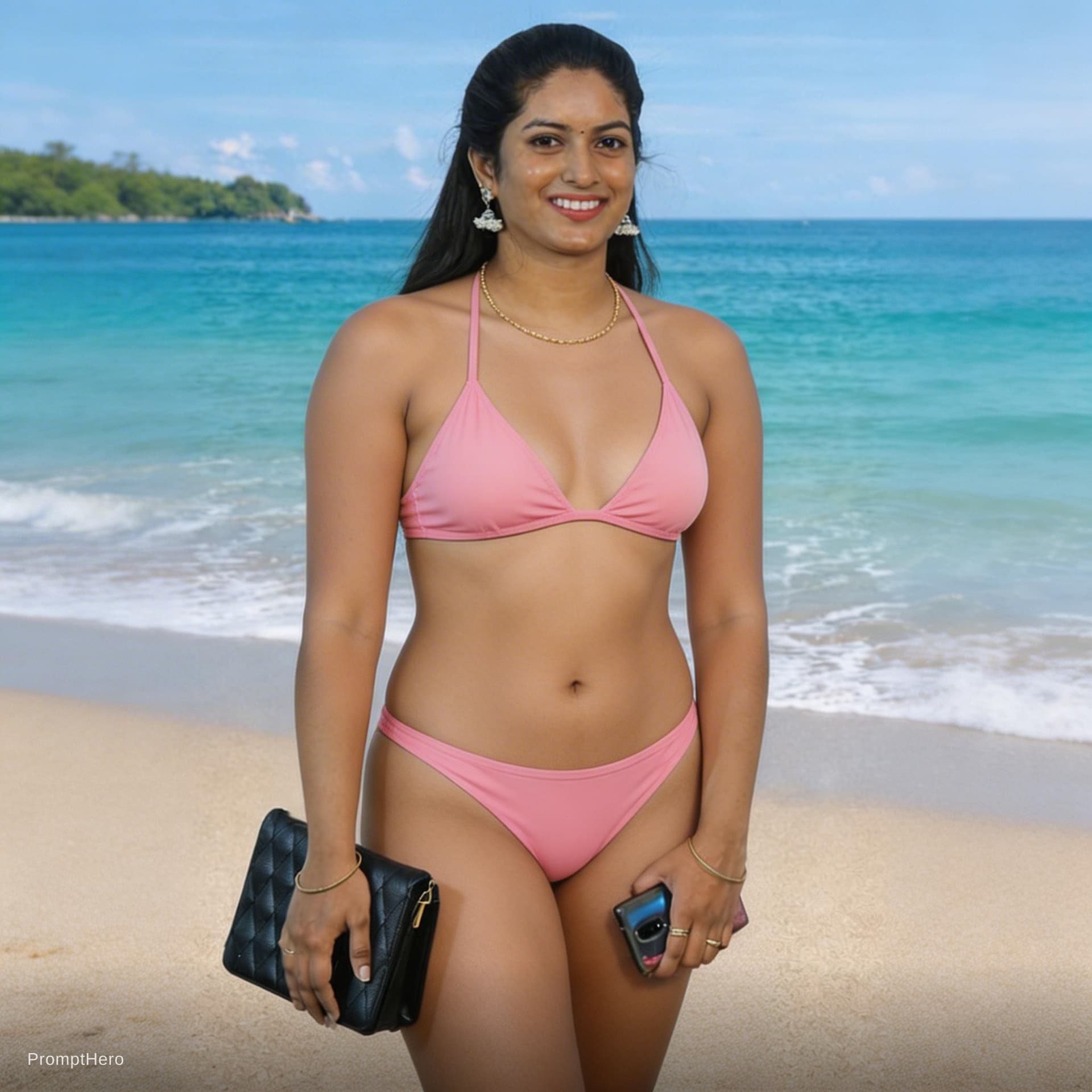 AI generated: change outfit to bikini