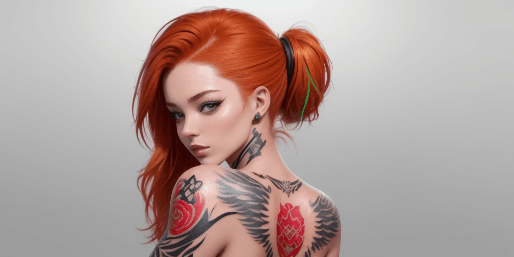 AI generated: Style sticker, sticker with white edges, beautiful shiny sticker, beautiful, Tattoo vibes: I carry m...