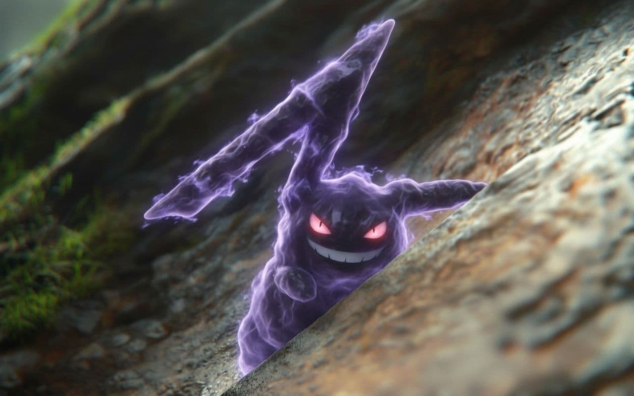 AI generated: turn him into ghastly preserving the shape