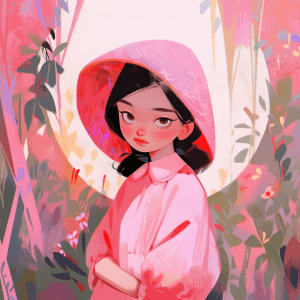 AI generated: A fearless artist, painting with passion, in the style of Paula Modersohn-Becker, a vibrant palette,...