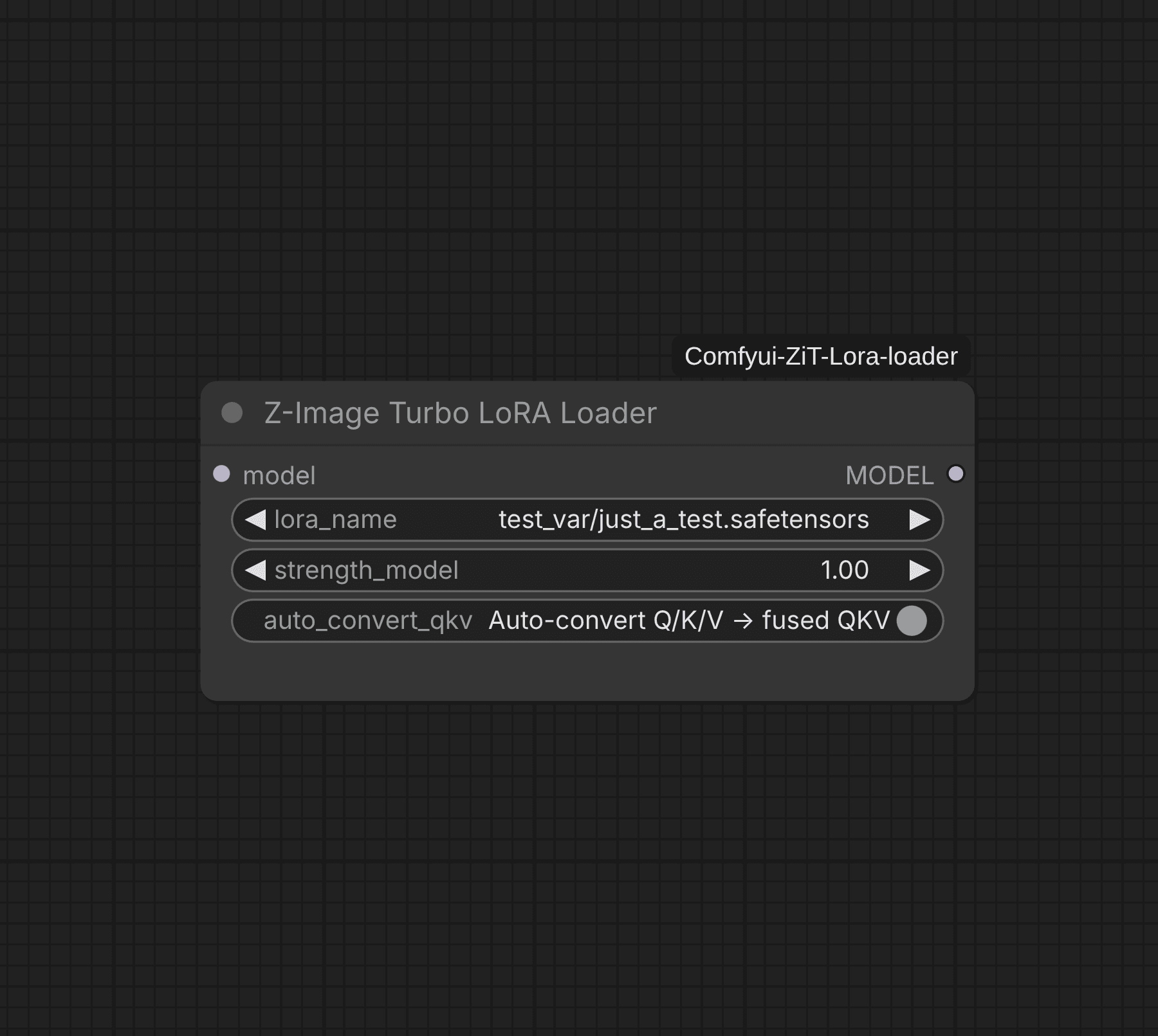 Comfyui-ZiT-Lora-loader with Auto strength