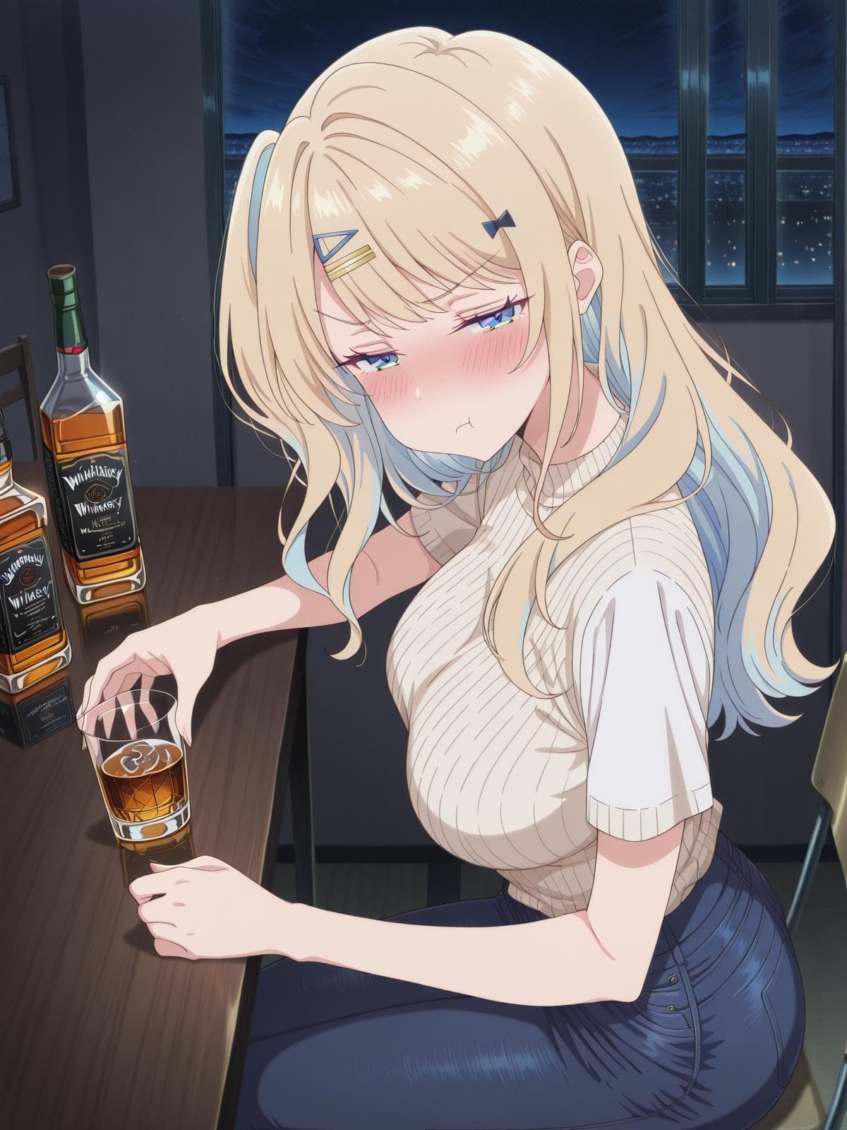 Drunk Pouting - Concept