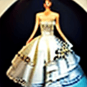 AI generated: wedding dress