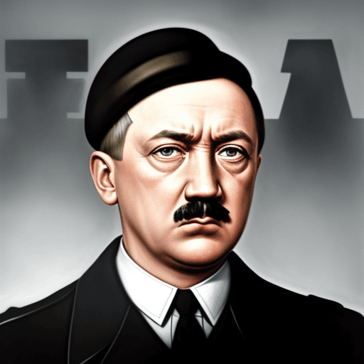 AI generated: Hitler