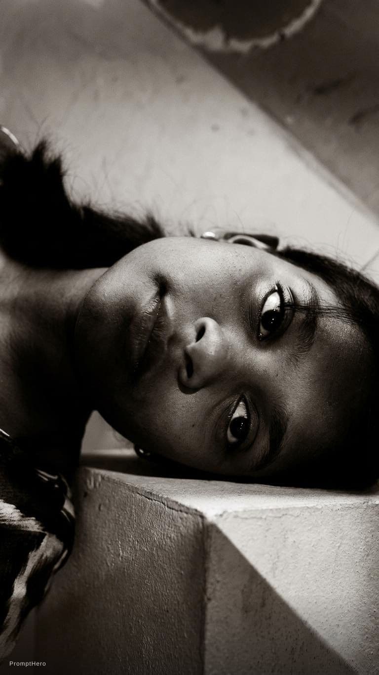 AI generated: https://prompthero.com/prompt/32aa4f3bf8f-midjourney-6-a-black-and-white-photo-of-a-woman-with-shado...