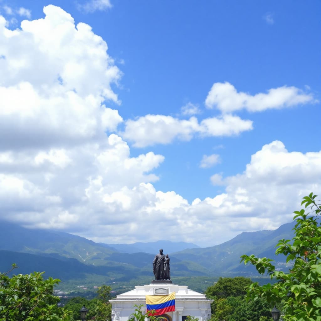 AI generated: presidente uribe de colombia en modo nazi