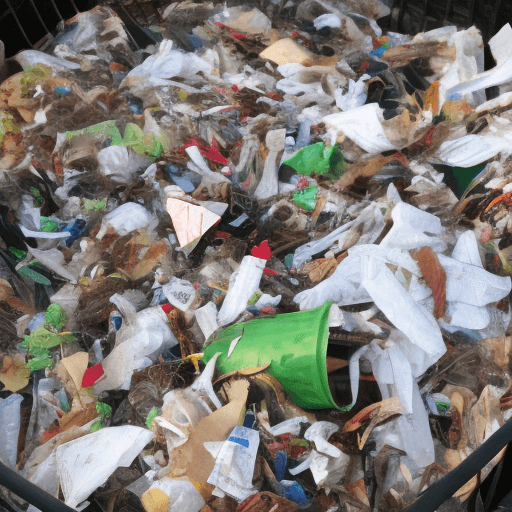 AI generated: trash for paper 