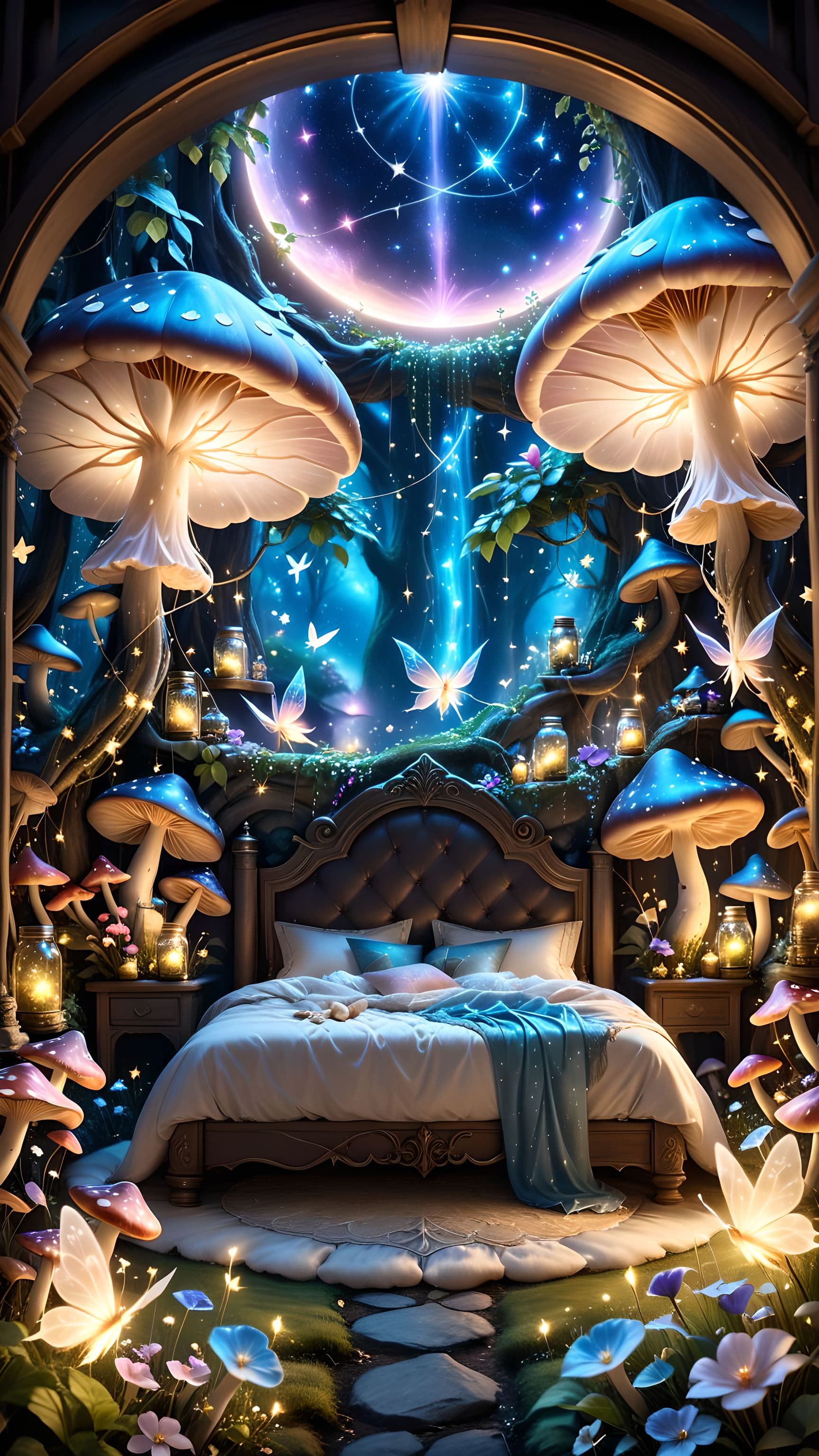 AI generated: A breathtaking masterpiece of fantasy immersion, meticulously captured with a Canon EOS 5D Mark IV a...