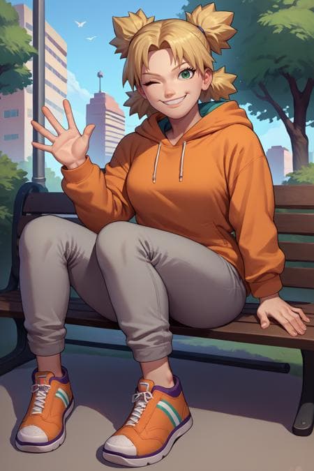 Temari/テマリ (Naruto) SDXL LoRA | 4 Outfits [Pony Diffusion]