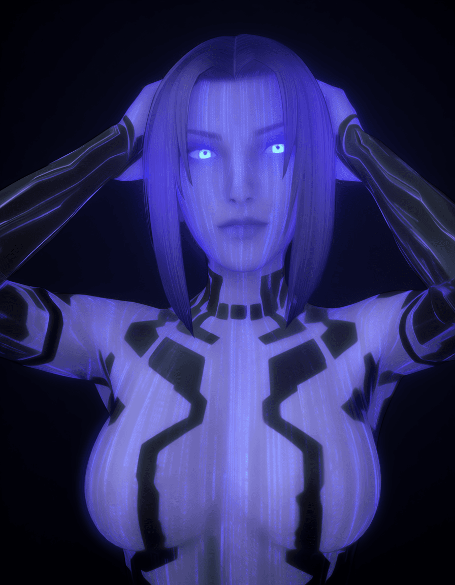 Cortana (Halo 2 Og) (Anima, Pony & Illus)