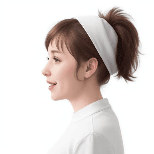 AI generated: A funny profile picture with a white background
