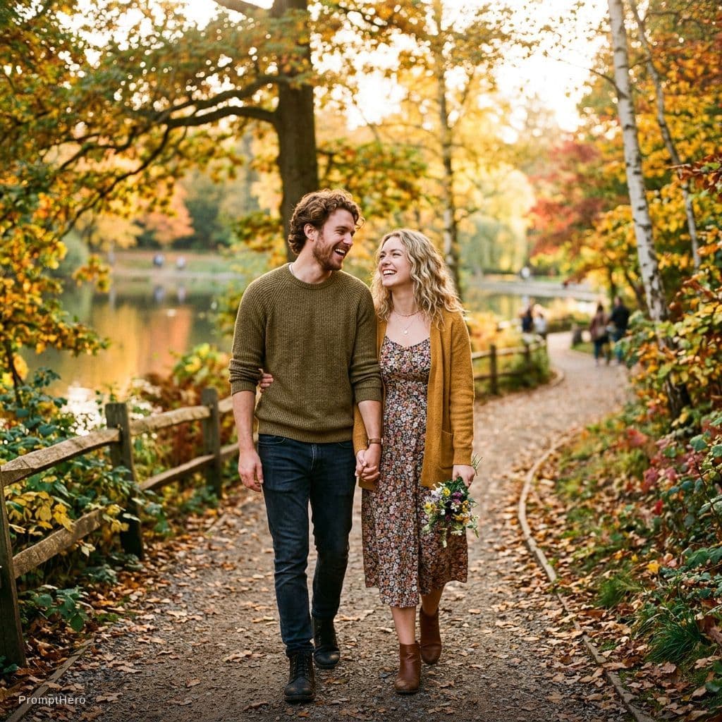 AI generated: a couple in love