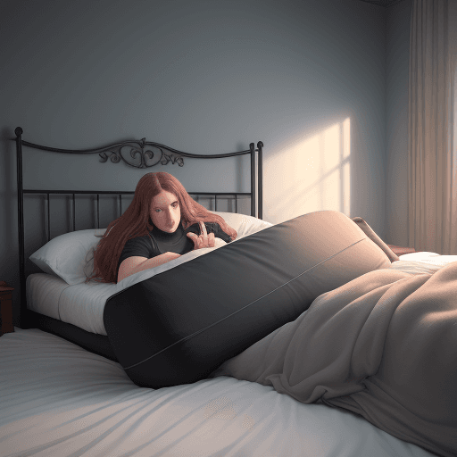 AI generated: Heavy girl,break bed,4 k , ultra HD 