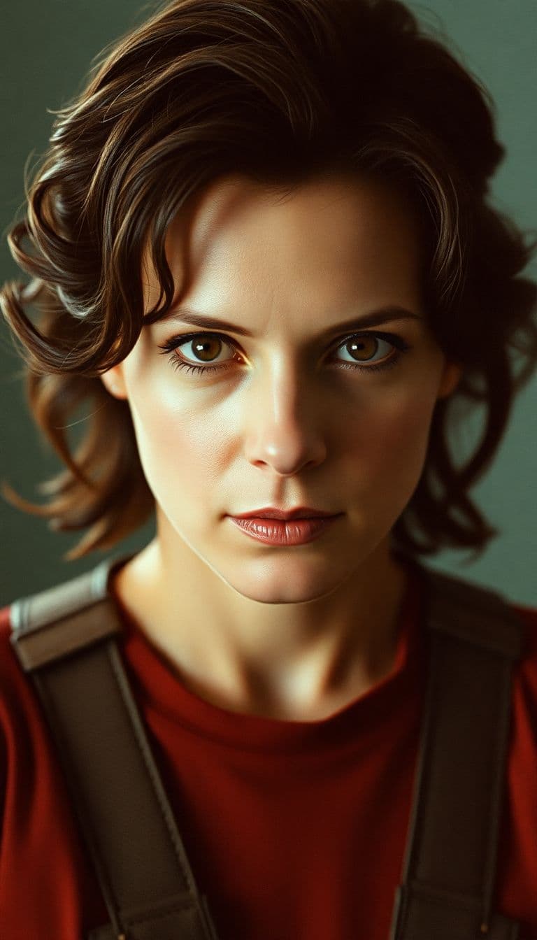 AI generated: Full body view of 
Sigourney Weaver as Ripley in Alien, ultra detailed, 8k, high realistic face, pho...