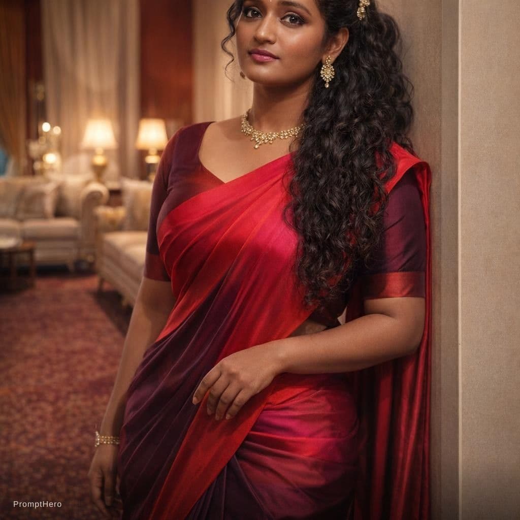 AI generated: full body view  of most beautiful girl as most beautiful indian realstic girl with plus size FLAT st...