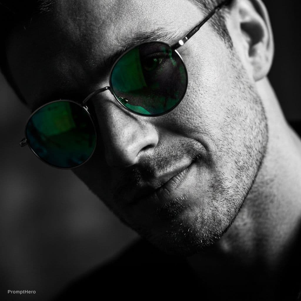 AI generated: {
  "image_request": {
    "prompt": "A photorealistic, ultra-close angled portrait of the provide...