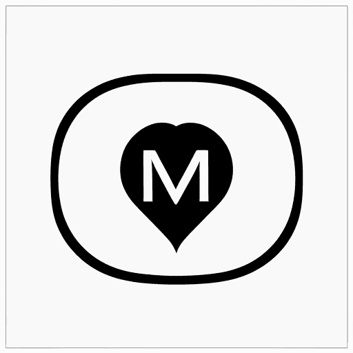 AI generated: "Design a minimalistic vector logo incorporating the letters 'MANI' without any text. The logo shoul...