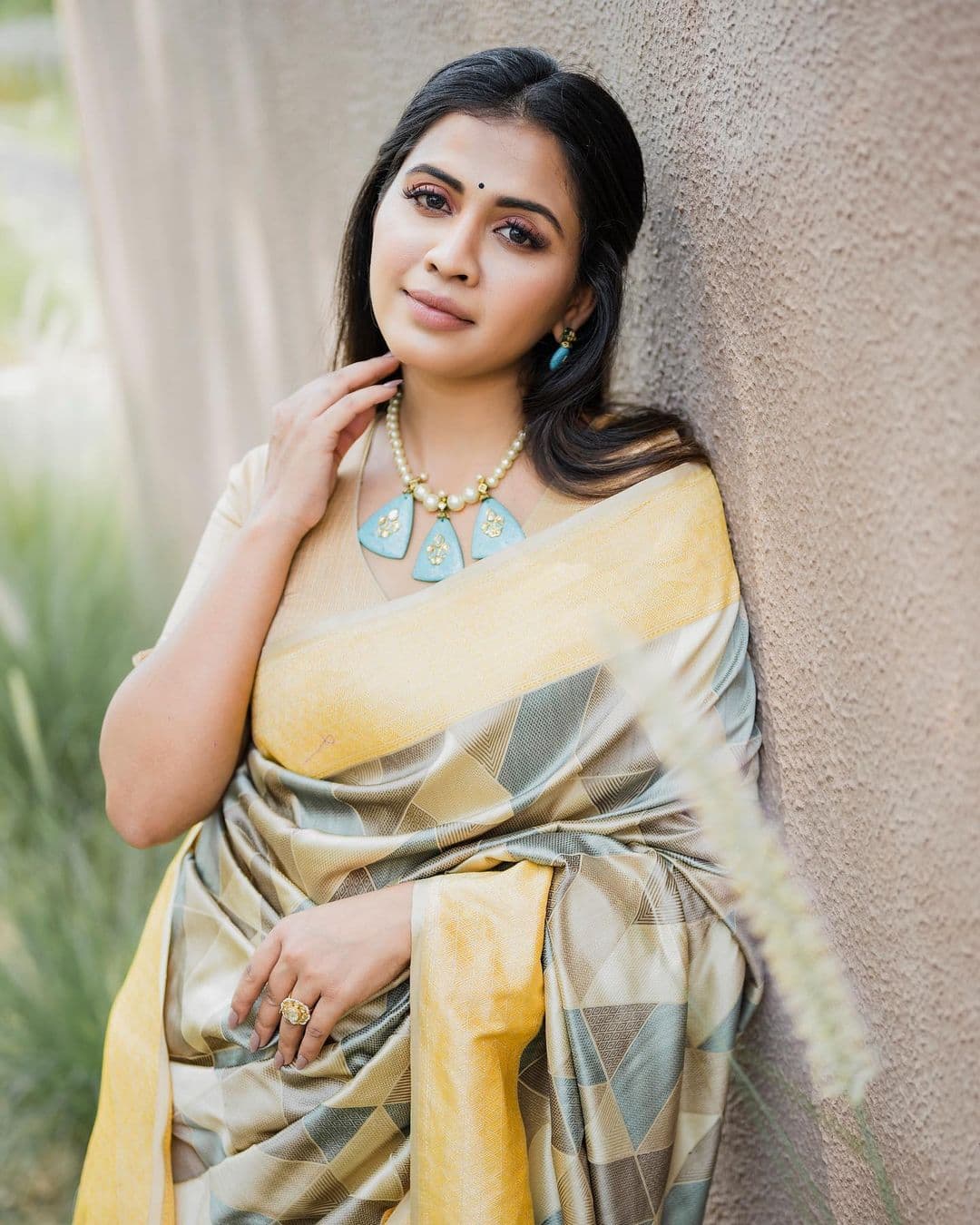 AI generated: ultra realistic photo portrait of jahnvi chauhan cosmic energy, colorful, painting burst, beautiful ...