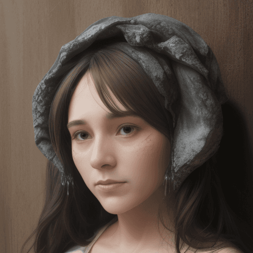 AI generated: face-house
