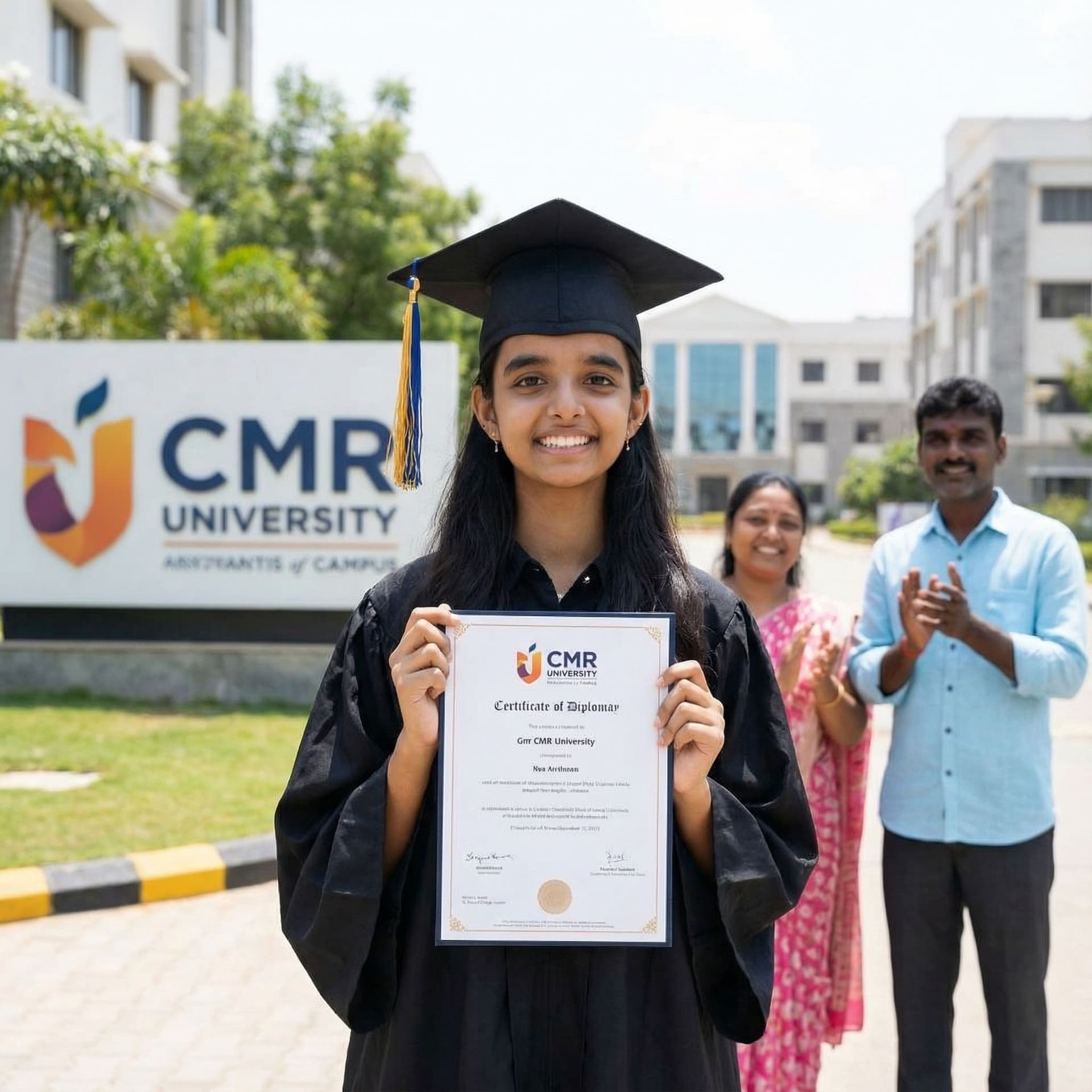 AI generated: Create graduation of me at CMRU 

