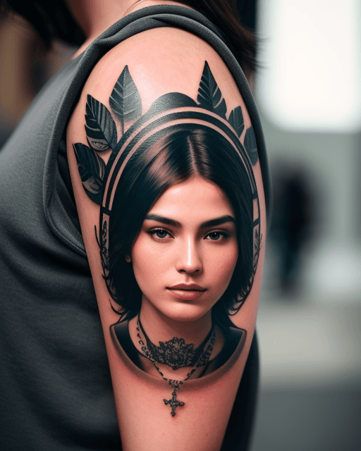 AI generated: Atheist Tattoo, luxury, closeup, product view, trending on artstation, cgsociety, ultra quality, dig...