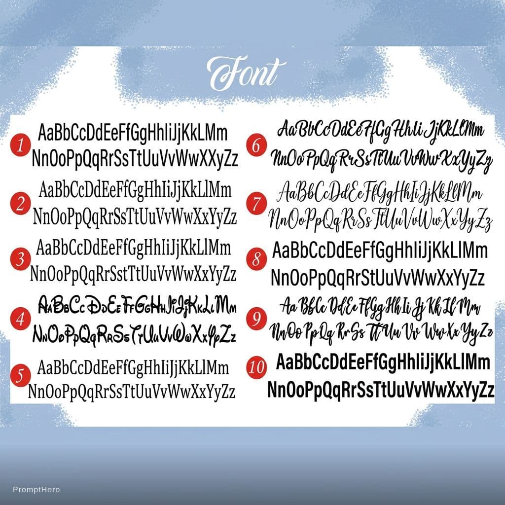 AI generated: Use the uploaded image as the exact reference.

Do not change the layout, numbers (1–10), fonts, or ...