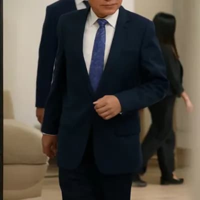 AI generated video: NVIDIA CEO Jensen Huang, with his white hair, was passing by when he spotted North Korean leader Kim...