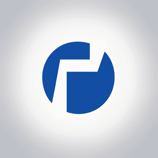 AI generated: logo with the letters N and P merged, minimalist, vector