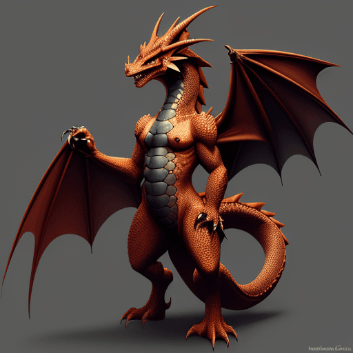 AI generated: anthro dragon