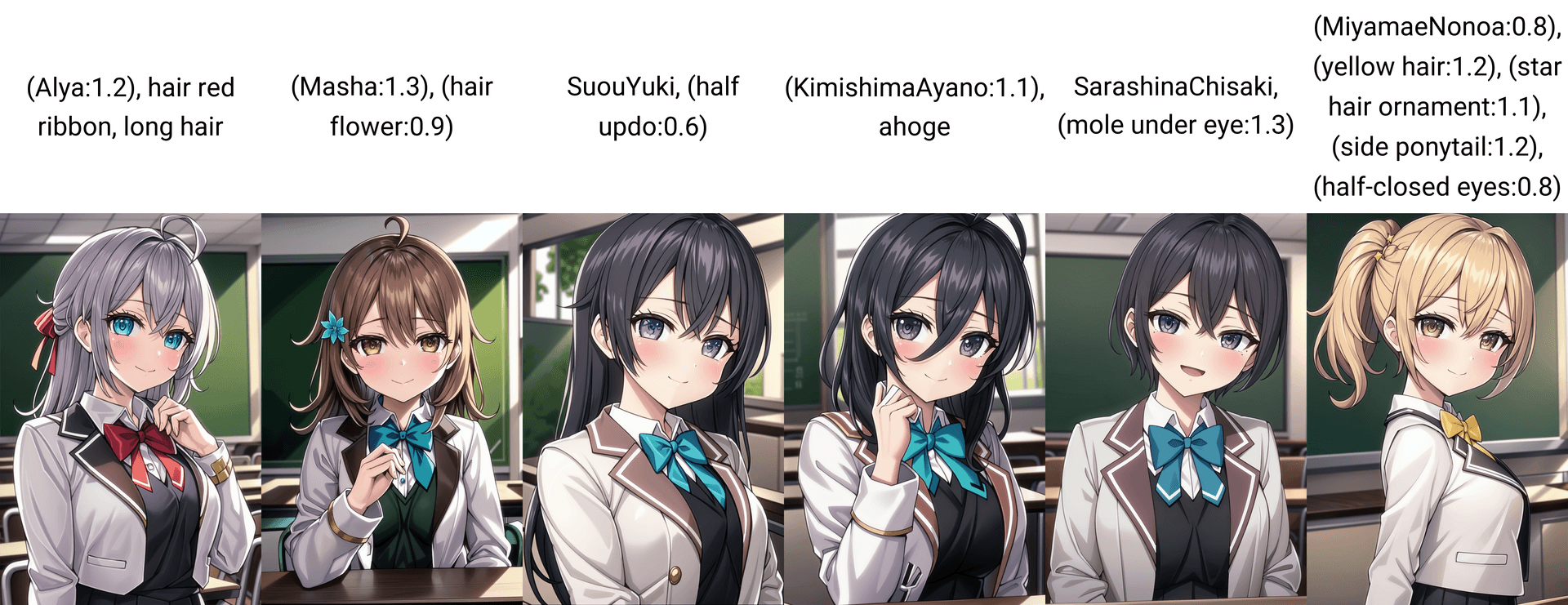 時々ボソッとロシア語でデレる隣のアーリャさん 6characterpack/Alya Sometimes Hides Her Feelings in Russian, often abbreviated to Roshidere