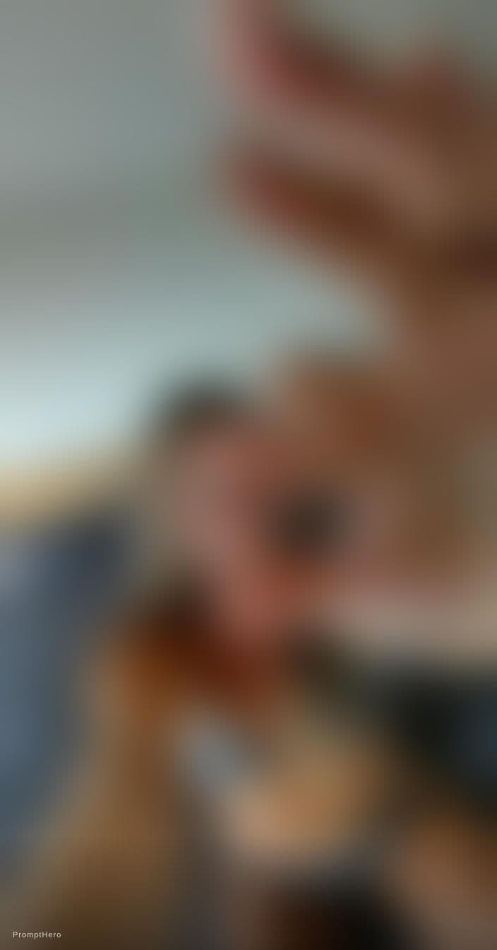 AI generated: Create a selfie without changing facial features. the person from the reference image with slightly ...