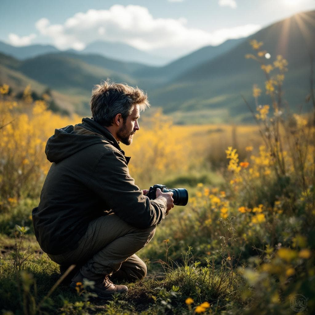 AI generated: conservation photography