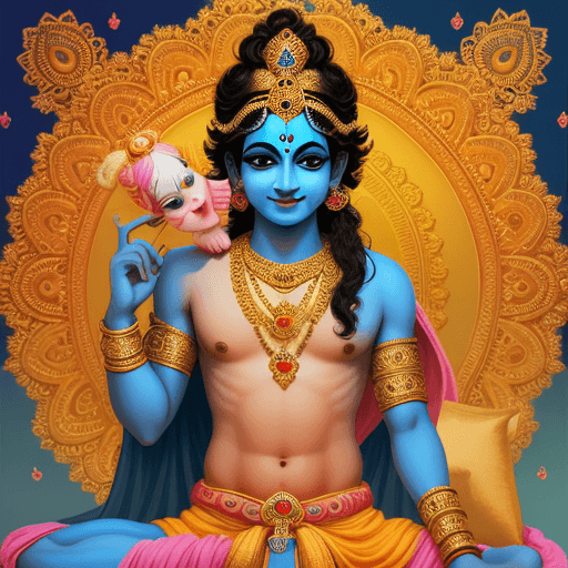 AI generated: SRI KRISHNA