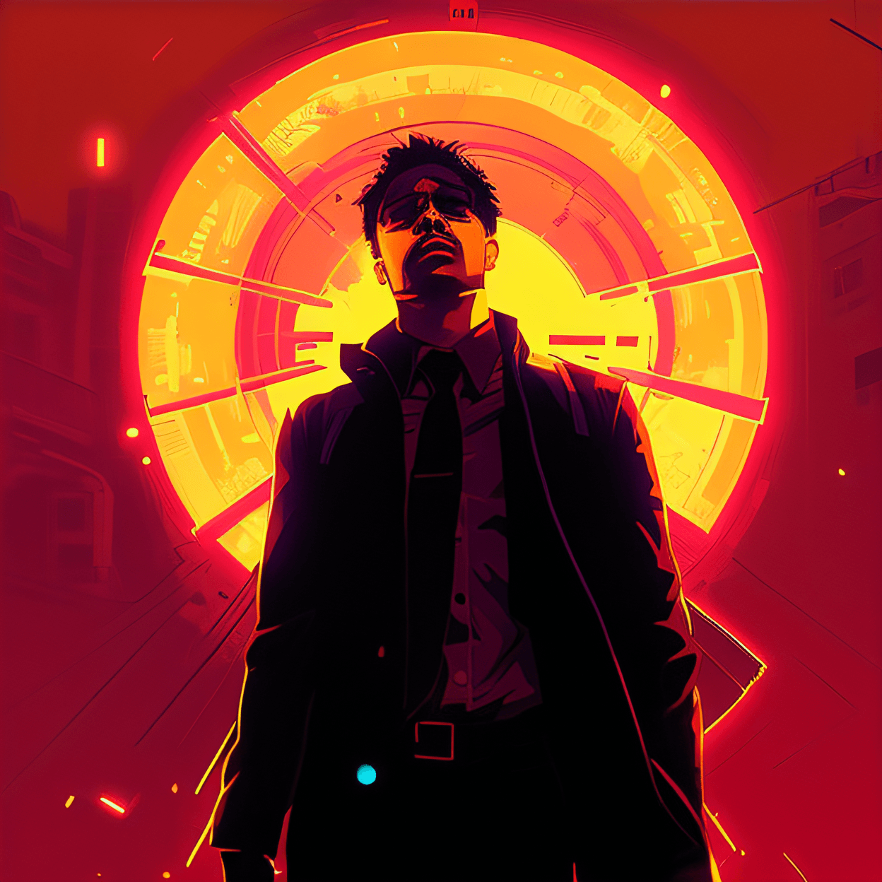 AI generated: snthwve style, nvinkpunk, by jeremy mann, by sandra chevrier, by dave mckean and richard avedon and ...