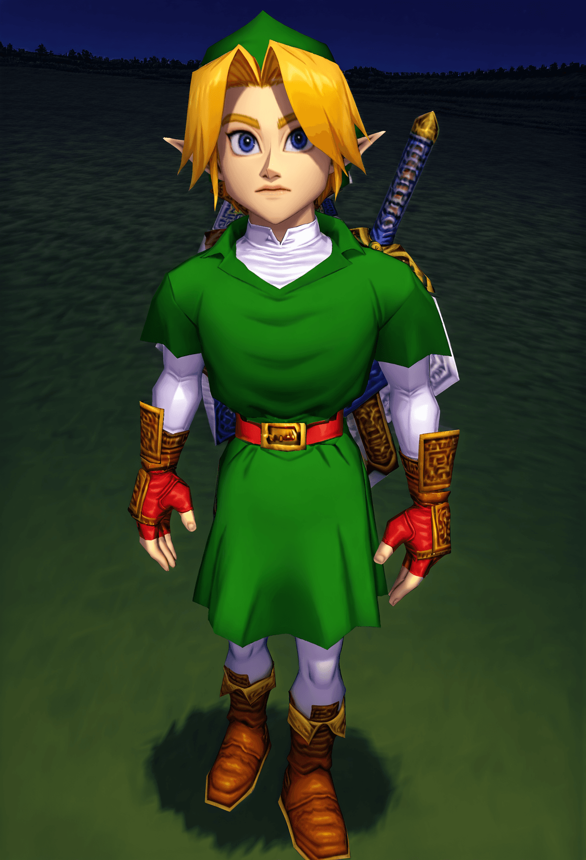 Low Poly Zelda 64: Ocarina of Time Style + Characters / Nintendo N64 Style