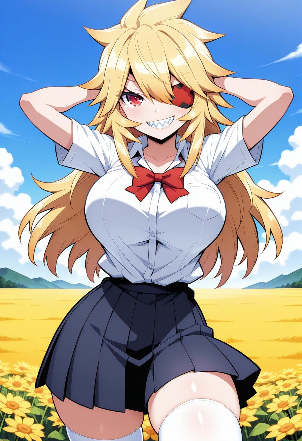 ブラックジェネラル illustrious版 (残念女幹部ブラックジェネラルさん) / Black General (Unfortunate Female Executive Black General)
