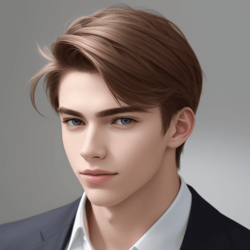 AI generated: Create an image where you can see a good-looking young man who is political and who people like.