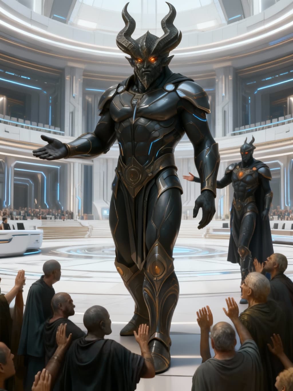 AI generated: A Dominarc is a Doman that has reached the height of influence, wealth, and power. It has become an ...