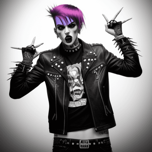 AI generated: punk rock