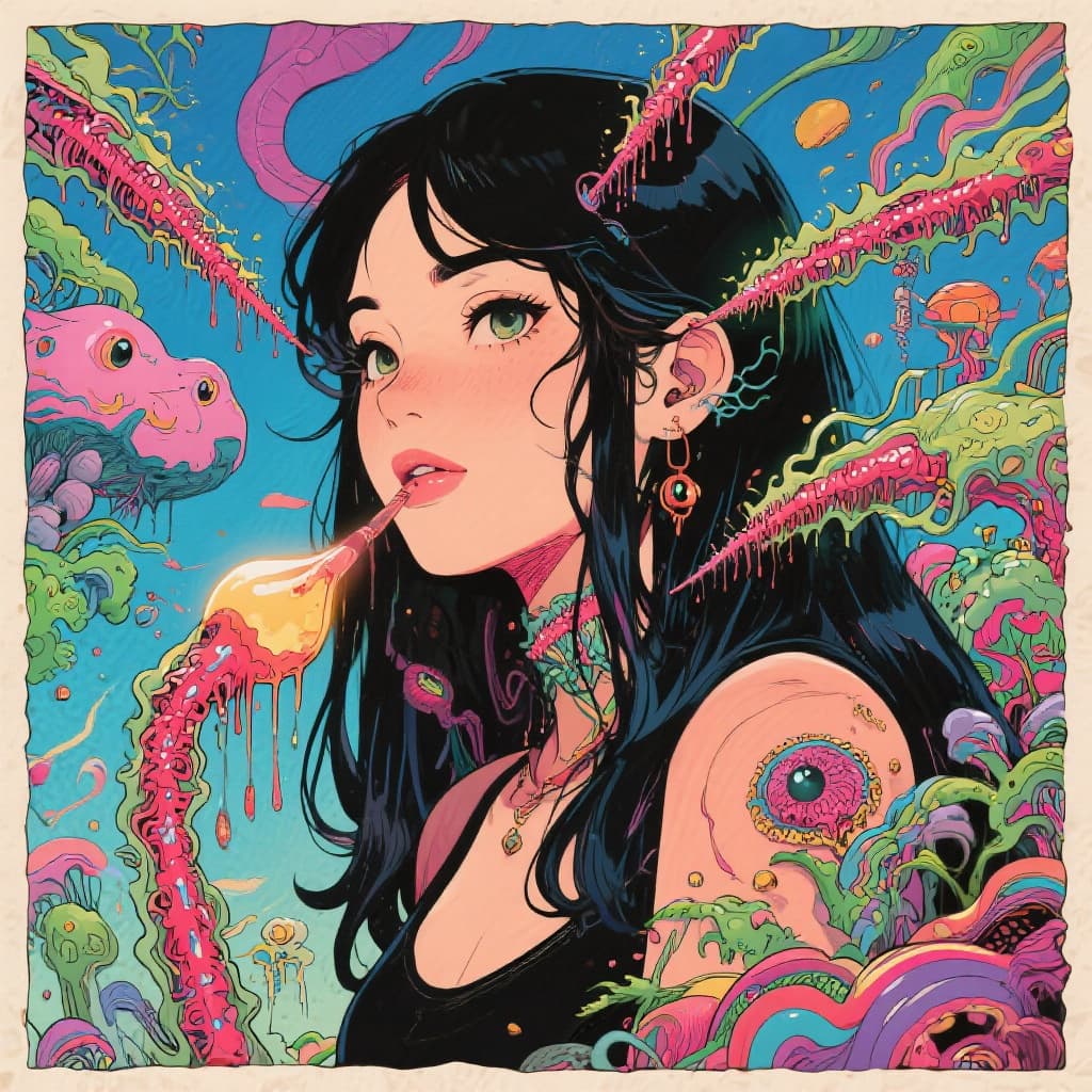 AI generated: deep penetration creates her a insane imagination