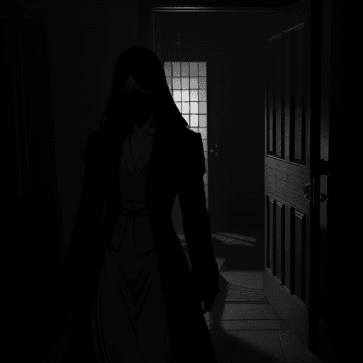 AI generated:  /imagine prompt: 3Danime, personality: [Illustrate a dramatic shot of the mysterious figure's silho...